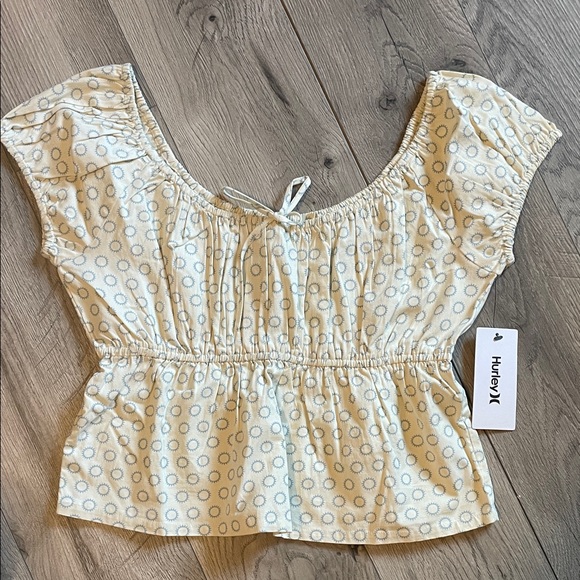 Hurley Cream Blouse - Picture 3 of 9